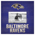 Baltimore Ravens Team Name 10" x 10" Picture Frame