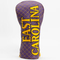 East Carolina Pirates Solid Quilted Golf Driver Headcover