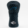 Carolina Panthers Solid Quilted Golf Driver Headcover