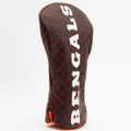 Cincinnati Bengals Solid Quilted Golf Driver Headcover