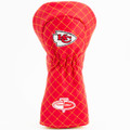 Kansas City Chiefs Solid Quilted Golf Driver Headcover