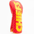 Kansas City Chiefs Solid Quilted Golf Driver Headcover