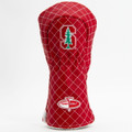 Stanford Cardinal Solid Quilted Golf Driver Headcover