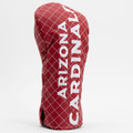 Arizona Cardinals Solid Quilted Golf Driver Headcover