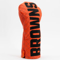 Cleveland Browns Solid Quilted Golf Driver Headcover