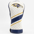 Baltimore Ravens Stripe Quilted Golf Driver Headcover