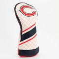 Chicago Bears Stripe Quilted Golf Driver Headcover