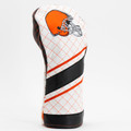 Cleveland Browns Stripe Quilted Golf Driver Headcover