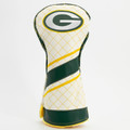Green Bay Packers Stripe Quilted Golf Driver Headcover