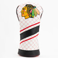 Chicago Blackhawks Stripe Quilted Golf Driver Headcover