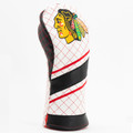 Chicago Blackhawks Stripe Quilted Golf Driver Headcover