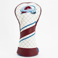 Colorado Avalanche Stripe Quilted Golf Driver Headcover