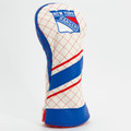 New York Rangers Stripe Quilted Golf Driver Headcover