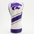 Kansas State Wildcats Stripe Quilted Golf Driver Headcover