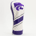 Kansas State Wildcats Stripe Quilted Golf Driver Headcover