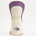 LSU Tigers Stripe Quilted Golf Driver Headcover
