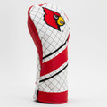 Louisville Cardinals Stripe Quilted Golf Driver Headcover