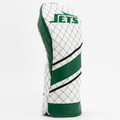 New York Jets Stripe Quilted Golf Driver Headcover