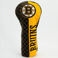 Boston Bruins Split Quilted Golf Driver Headcover