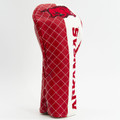 Arkansas Razorbacks Split Quilted Golf Driver Headcover