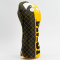 Iowa Hawkeyes Split Quilted Golf Driver Headcover