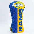 Los Angeles Rams Split Quilted Golf Driver Headcover