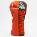 Cleveland Browns Split Quilted Golf Driver Headcover
