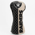 Las Vegas Raiders Split Quilted Golf Driver Headcover
