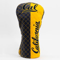 California Golden Bears Split Quilted Golf Driver Headcover