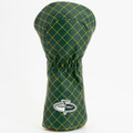 Green Bay Packers Split Quilted Golf Driver Headcover