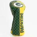 Green Bay Packers Split Quilted Golf Driver Headcover