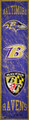 Baltimore Ravens Heritage Banner Vertical Sign