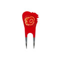 Calgary Flames Custom Shaped Golf Divot Tool