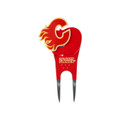Calgary Flames Custom Shaped Golf Divot Tool