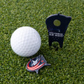 Columbus Blue Jackets Custom Shaped Golf Divot Tool