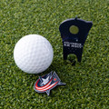 Columbus Blue Jackets Custom Shaped Golf Divot Tool