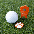 Clemson Tigers Custom Shaped Golf Divot Tool