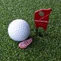 Detroit Red Wings Custom Shaped Golf Divot Tool