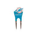 Miami Dolphins Custom Shaped Golf Divot Tool