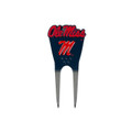 Mississippi Rebels Custom Shaped Golf Divot Tool