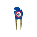 Kansas Jayhawks Custom Shaped Golf Divot Tool