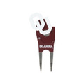 Oklahoma Sooners Custom Shaped Golf Divot Tool