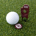 Oklahoma Sooners Custom Shaped Golf Divot Tool