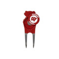 Wisconsin Badgers Custom Shaped Golf Divot Tool