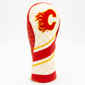 Calgary Flames Stripe Quilted Golf Fairway Headcover