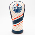 Edmonton Oilers Stripe Quilted Golf Fairway Headcover