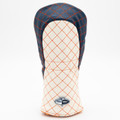Edmonton Oilers Stripe Quilted Golf Fairway Headcover