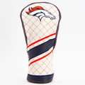 Denver Broncos Stripe Quilted Golf Fairway Headcover