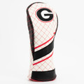 Georgia Bulldogs Stripe Quilted Golf Fairway Headcover