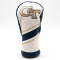 Georgia Tech Yellow Jackets Stripe Quilted Golf Fairway Headcover